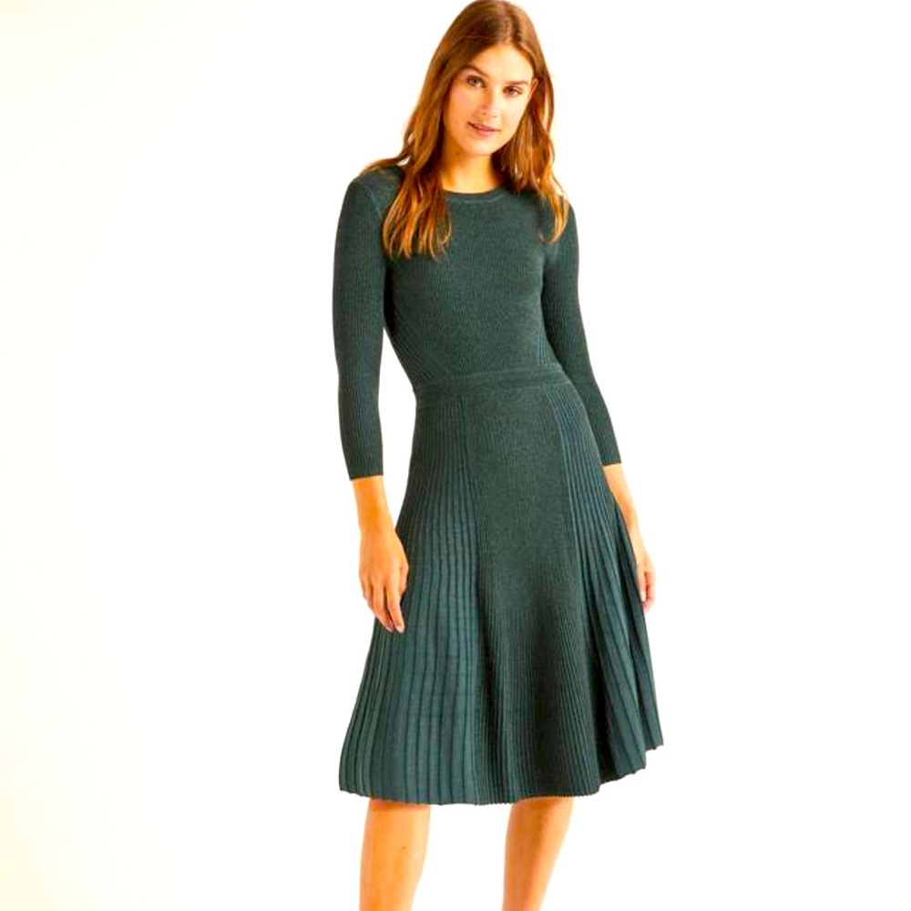 Nwt Boden diona sparkle green dress